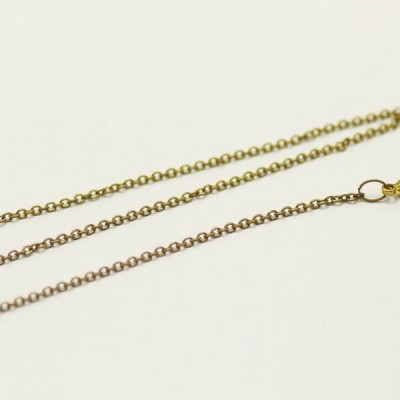 1.8x1.4mm 0.5mm wire china metal clothing thin chain