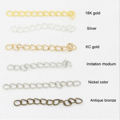 Iron tail 5mm gold neck chain designs new gold chain design girls Dubai new gold chain design