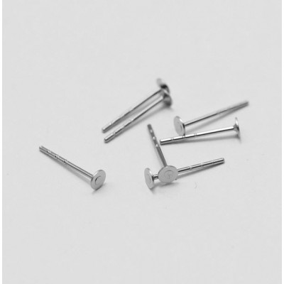 3MM DIY 316l stainless steel earring post