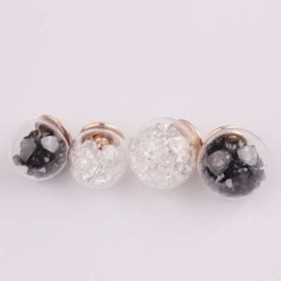 Fashion multi-style Ball Post Clutch Earring Backs Friction heavy pearl earrings DIY jewelry