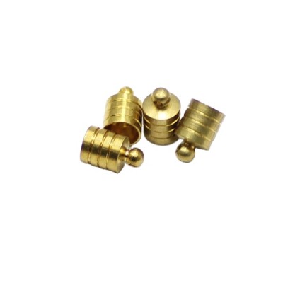 11mm earthing solder metal caps for tassel for hairbands