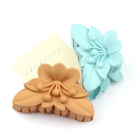 cheap wholesale price flower shape hair clip with stick for women