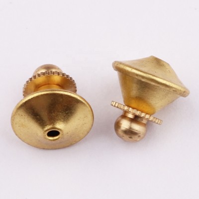 Columbia newest style Colombia brass safety back earrings with spring cap