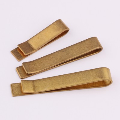 supply men's clips in high quality gold cheap money clip custom