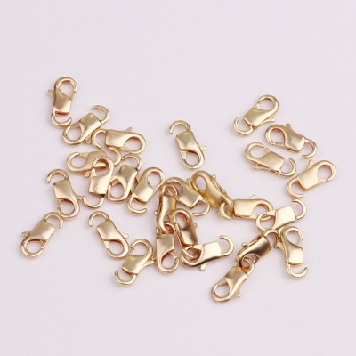 fashion fishtail lobster clasp matte gold silver bracelet clasps