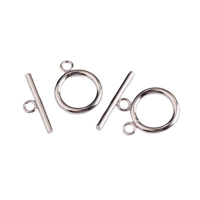 Fashion Jewelry finding Plasma polishing toggle clasps for bracelet necklaces making