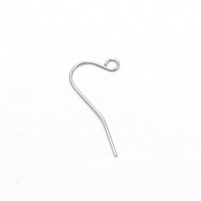 silver ear wires hook  wholesale stainless steel earring wires pieces