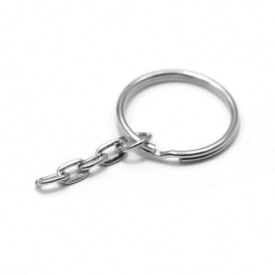 25mm fancy cock rings and chain key ring