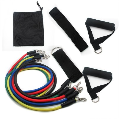 Pull Rope Resistance Bands Latex Strength Gym Equipment Yoga Exercise Fitness